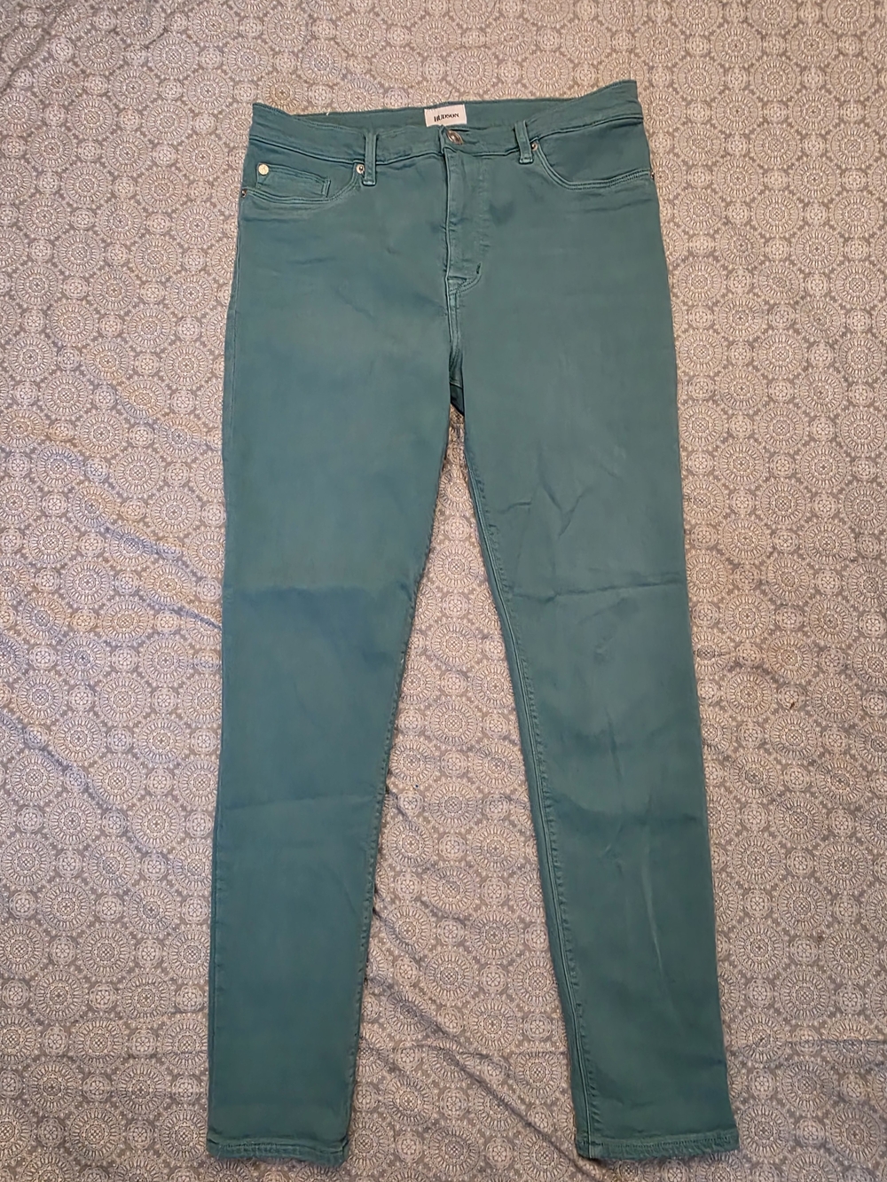 Hudson Midrise Nico Super Skinny Ankle Size 32